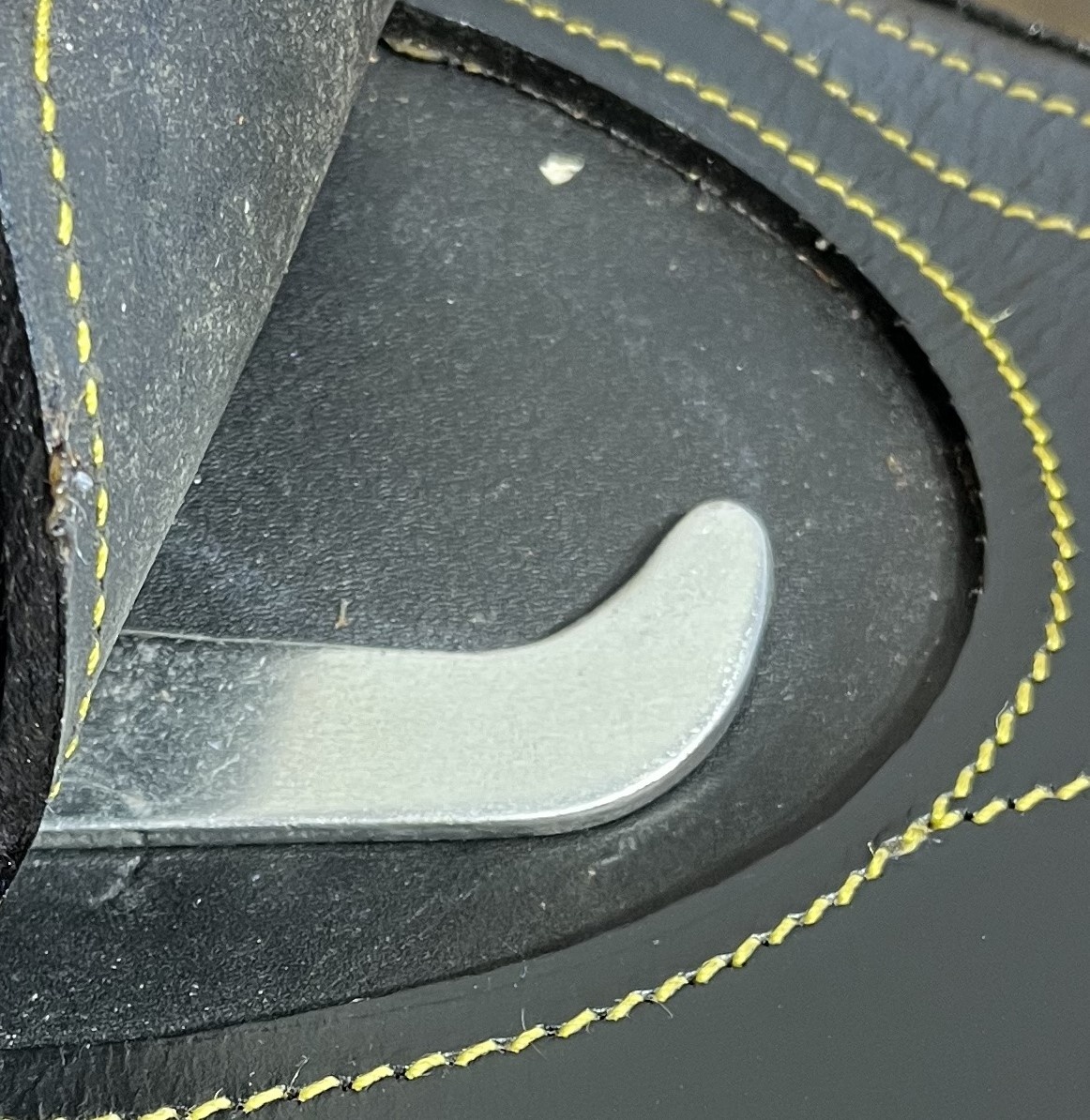 Australské sedlo bez hrušky černé - 6