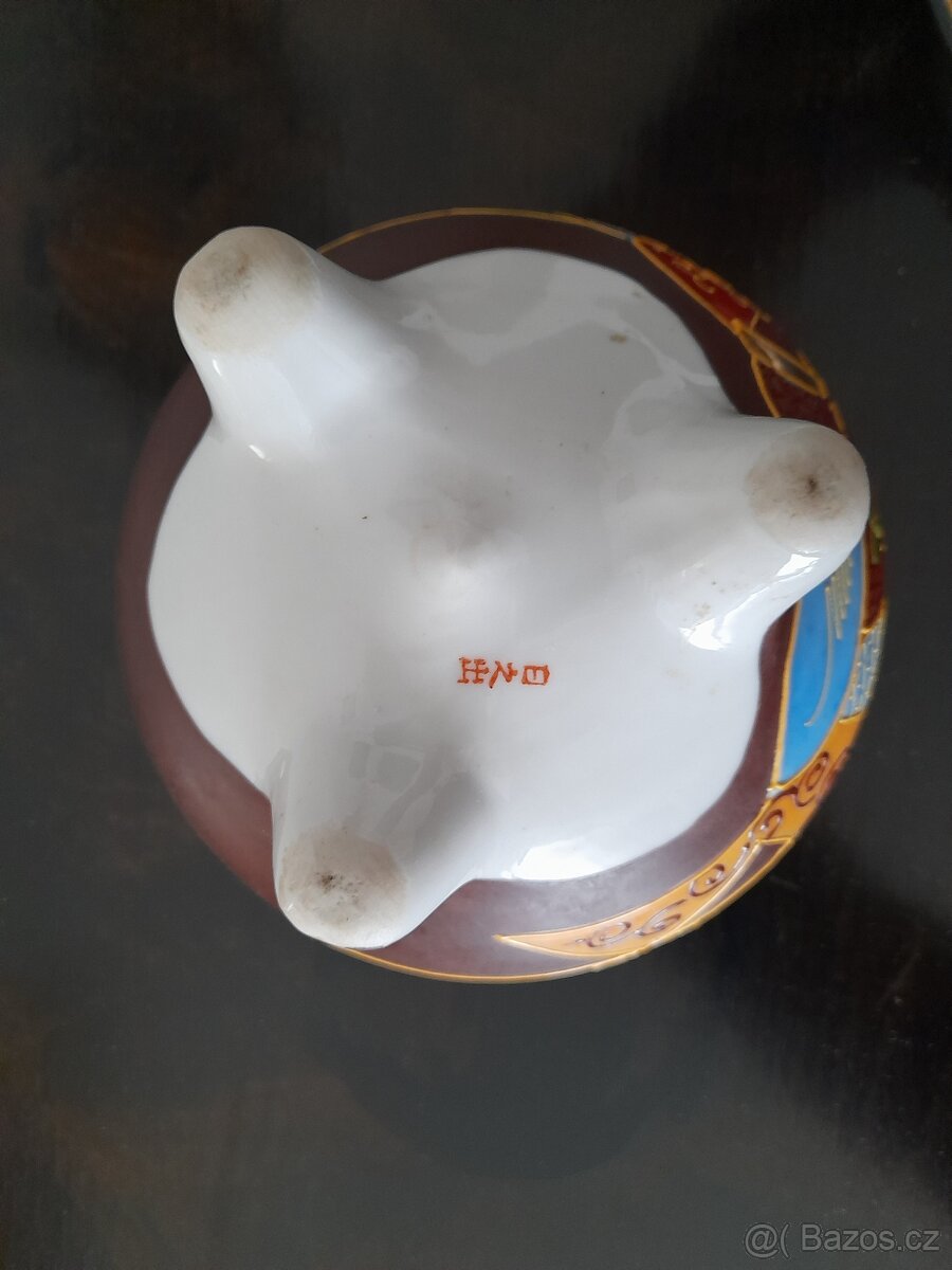 Staré japonské vykuřovadlo SATSUMA - 6