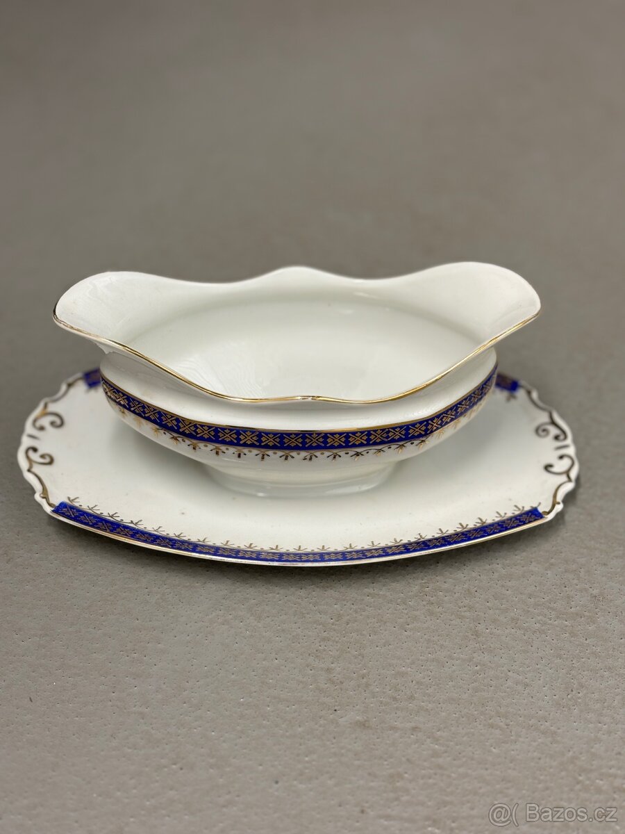 Starožitný porcelánový jídelní set - 6