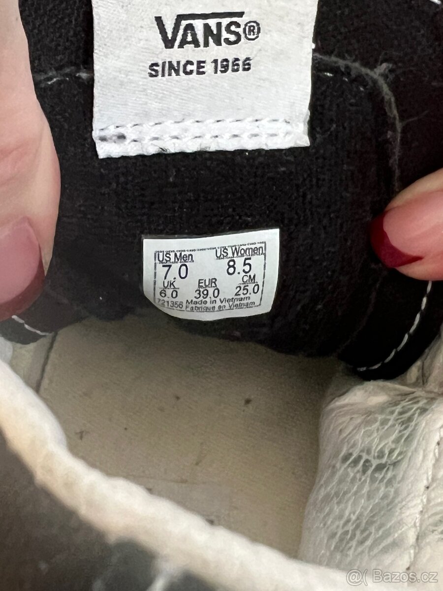 Botasky Vans kotníkové vel 39 - 6