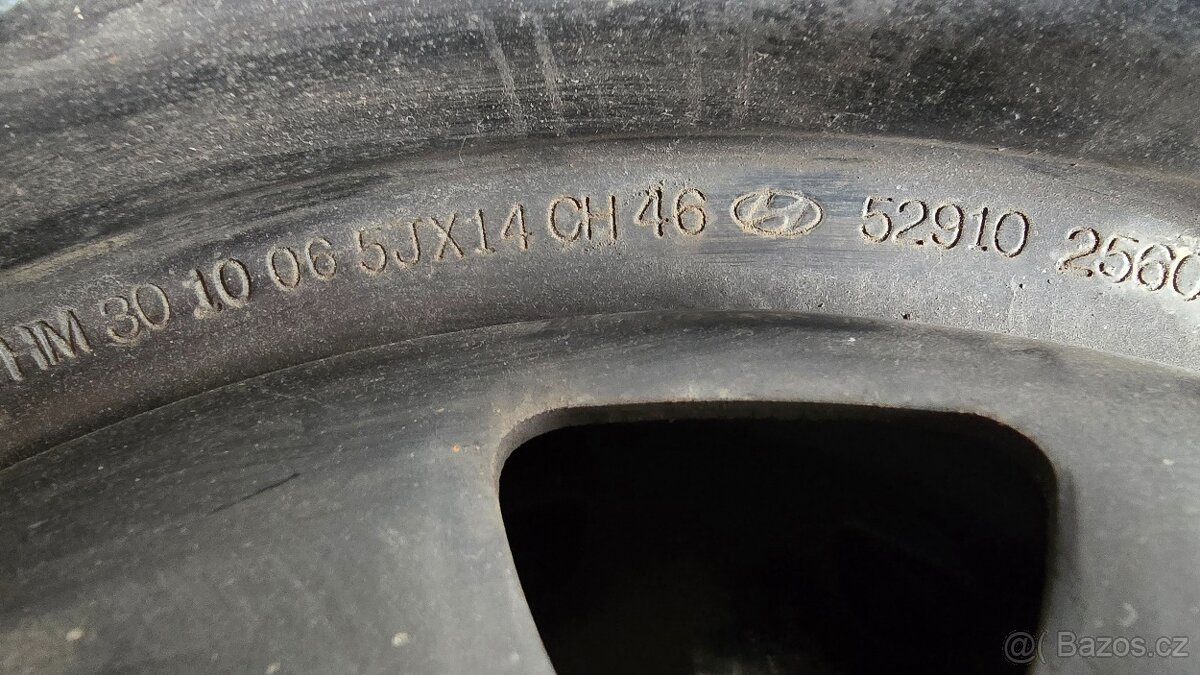 4x DISK 4x100 5J X 14 S PNEU 175/65/R14 82T - 6