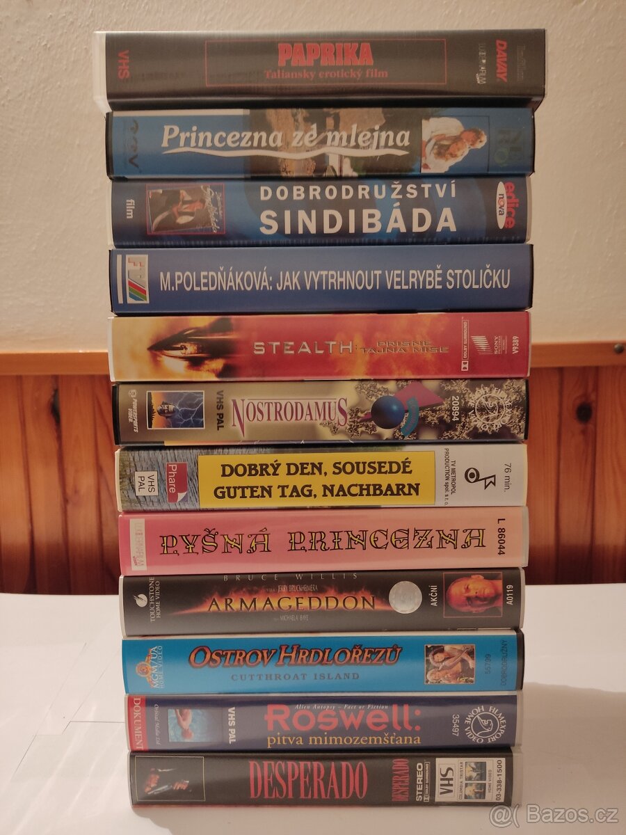 VHS kazety – (SET 1) - 6