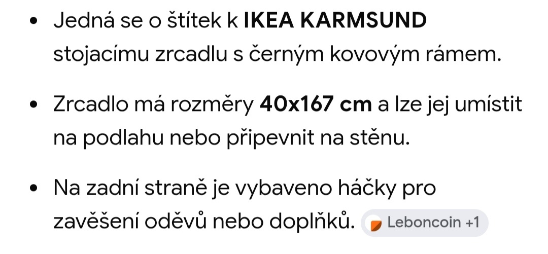Zrcadlo ikea - 6
