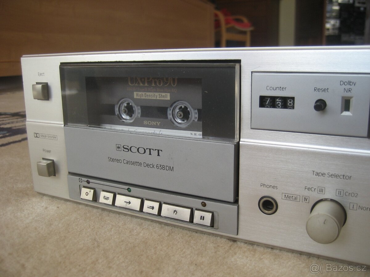 Prodám tape deck SCOTT 638DM - 6
