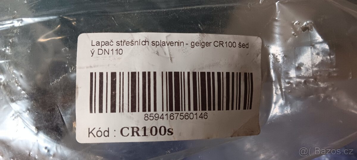 Lapač střešních splavenin CR100 - geiger - 6