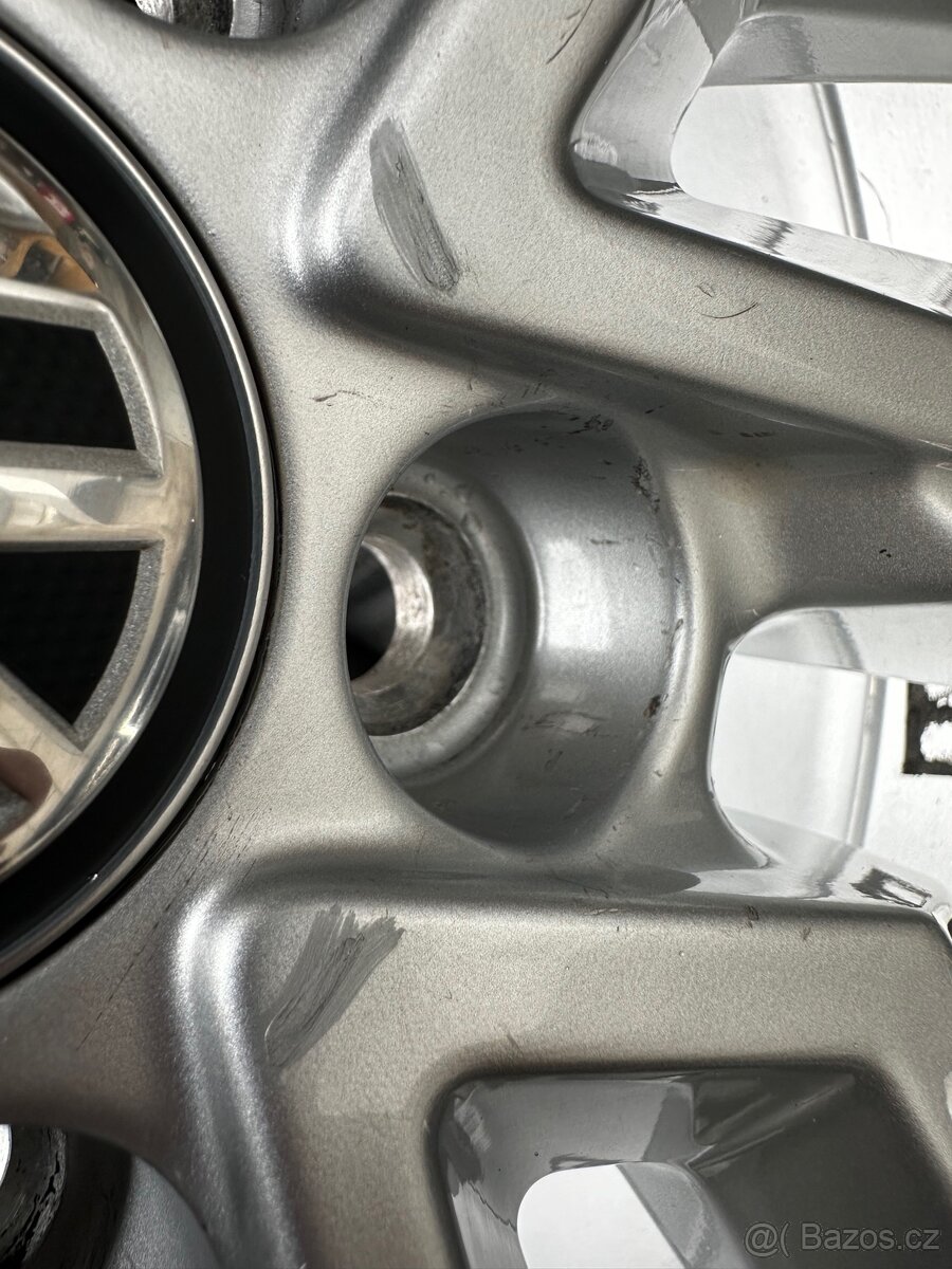 Alu kola 5x100 r16 s letnim pneu (10c) - 6