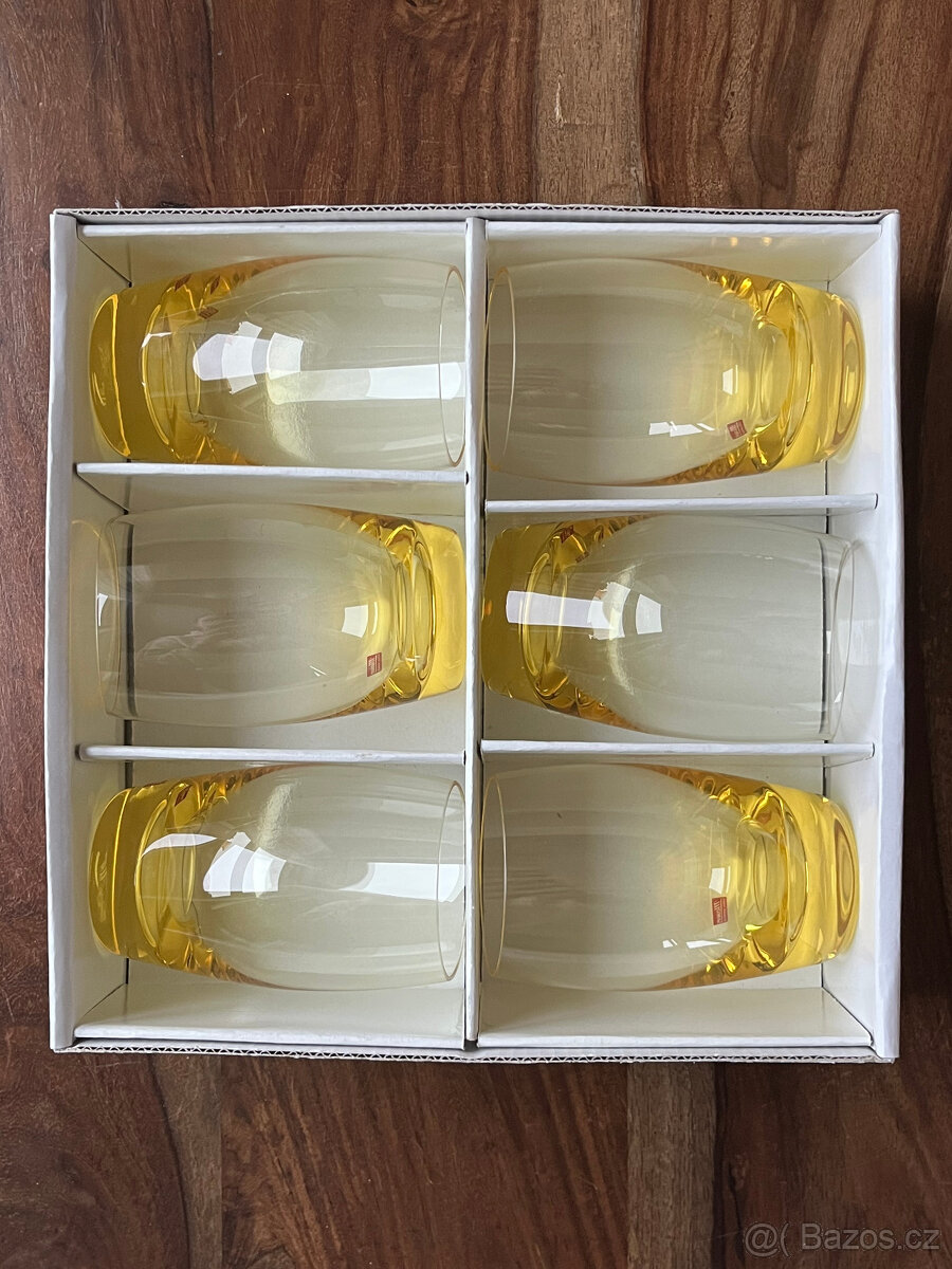 Moser Culbuto 6x sklenice 150ml, barva Eldor - 6