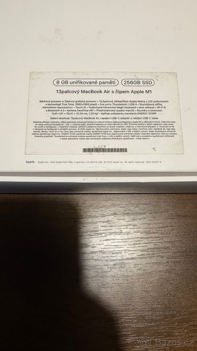 Apple MacBook Air M1 13" 8GB RAM 256GB SSD disc - 6