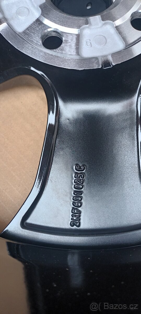 NOVÉ ORIGINÁLNÍ DISKY FORD 6.5Jx17 ET49 – VW CADDY / GOLF / - 6