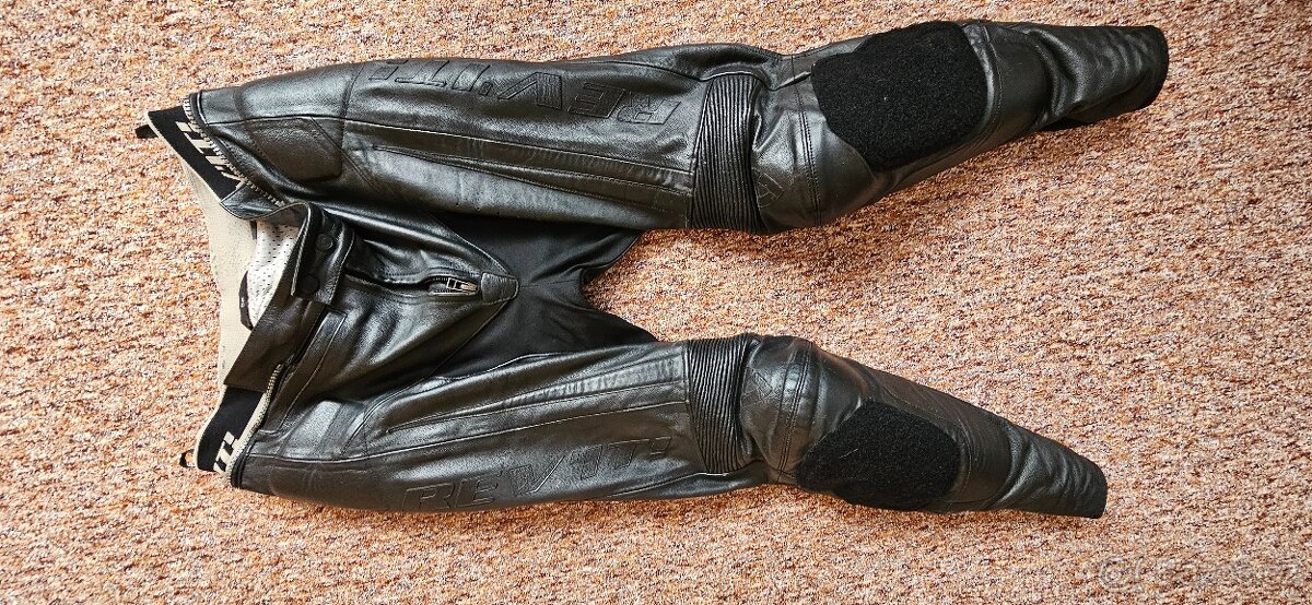 Dvoudílná kožená kombinéza REVIT - 6