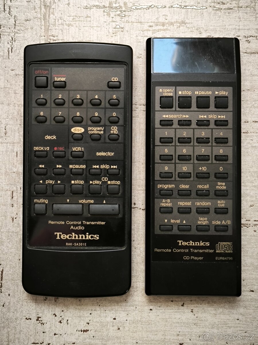 Technics sestava - receiver, CD, deck - 6