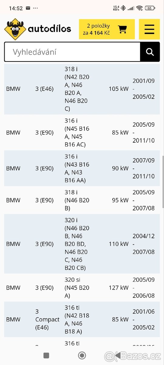 Termostaty BMW - 6