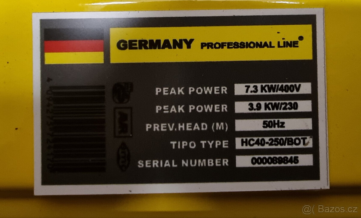 Elektrocentrála 400V - 6