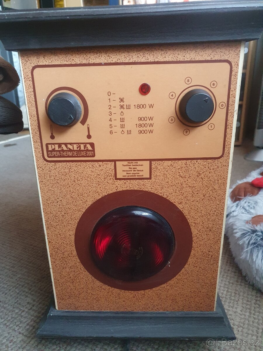 Elektrický ventilátorový ohřívač Planeta Supertherm - 6