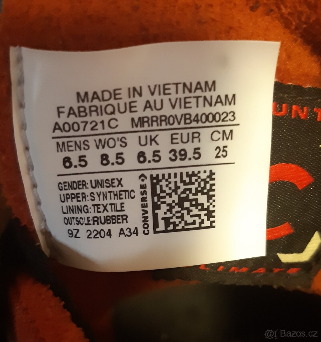 Boty CONVERSE kotníkové , vel.39,5 podzim/zima - 6