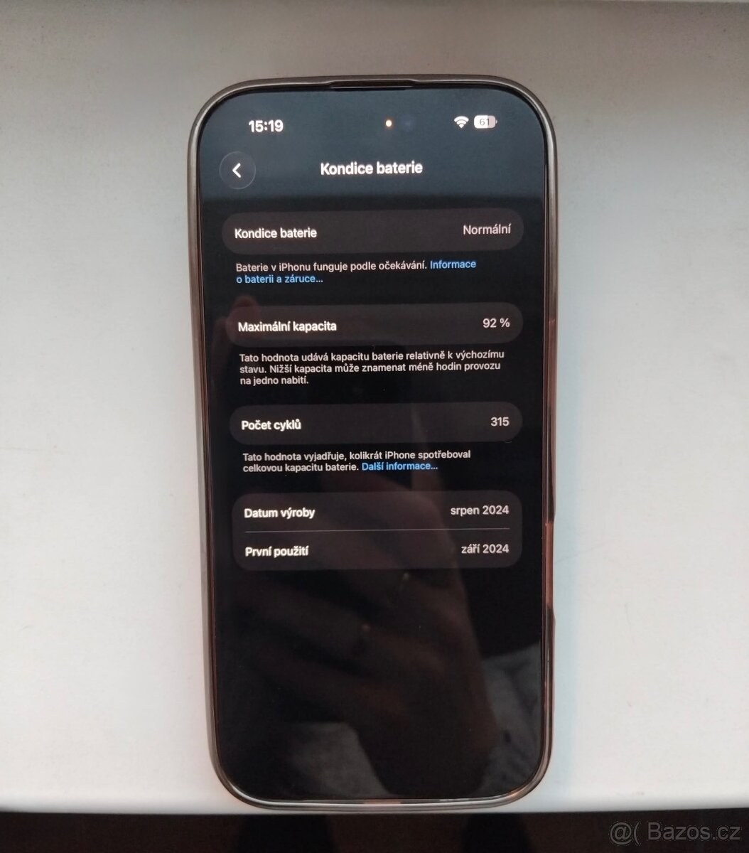 Iphone 16 Pro 256GB - Desert titan - 6