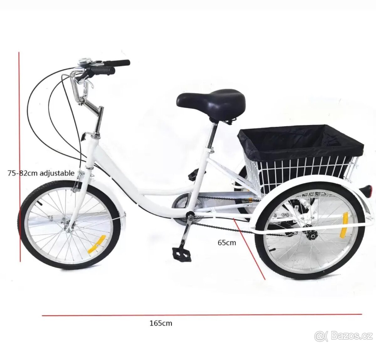 20palcová tříkolka pro dospělé, 8rychlostn - 6