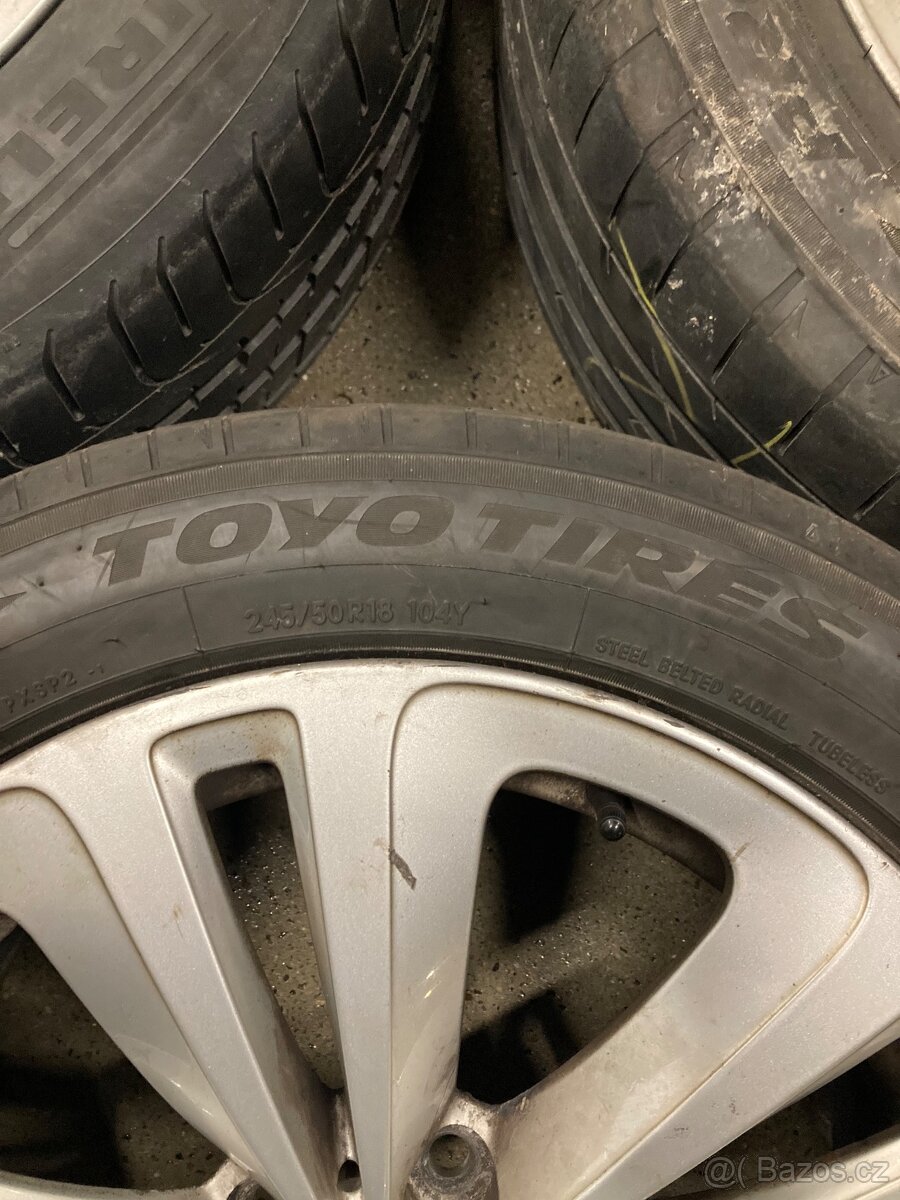 Alu Ronal BMW 245/50/18 letni - 6