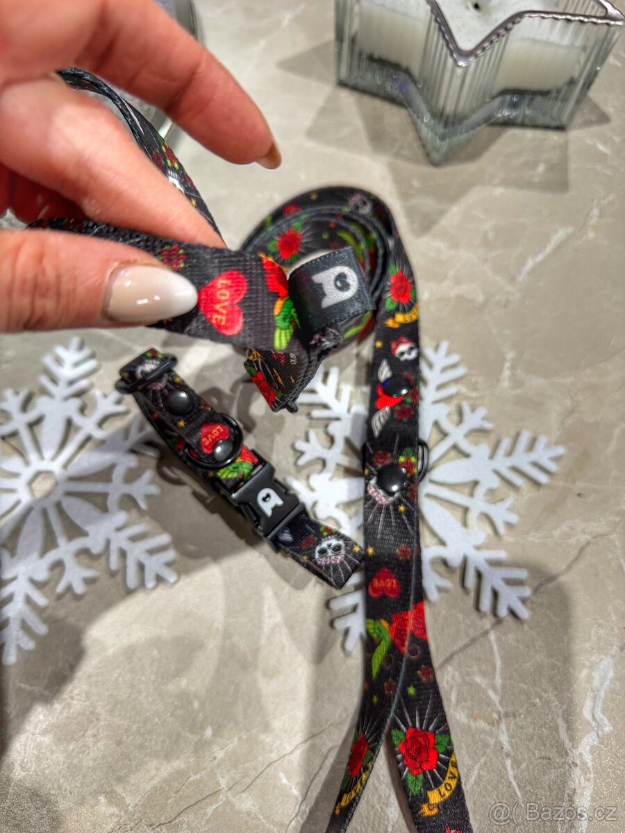 Luxusní obojek + vodítko OBODOG - 6