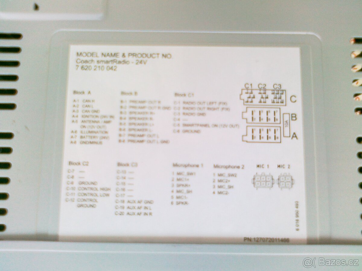 Prodám autorádio BOSCH - 6