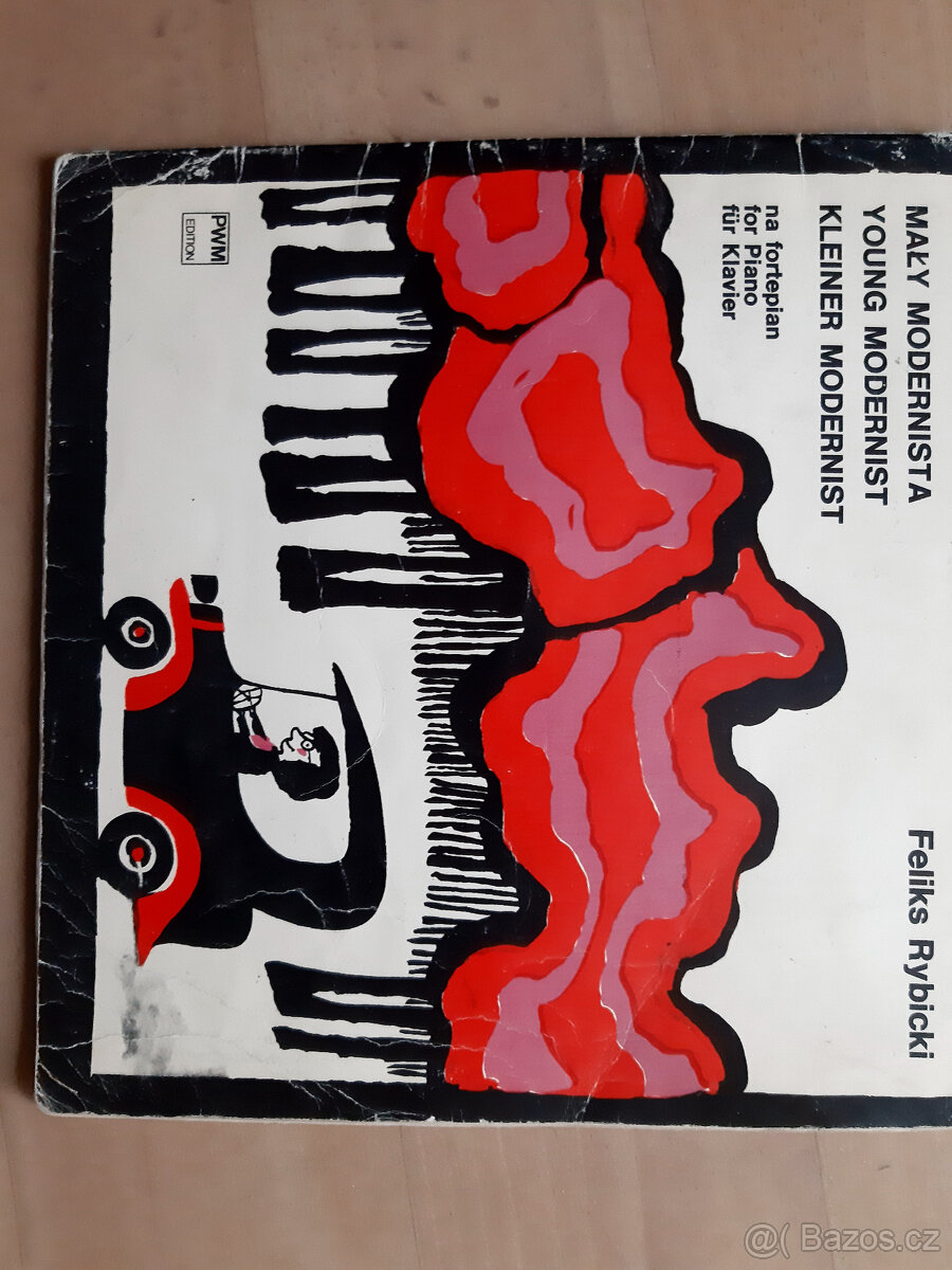 Noty pro klavír - různé, starší vydání - 6