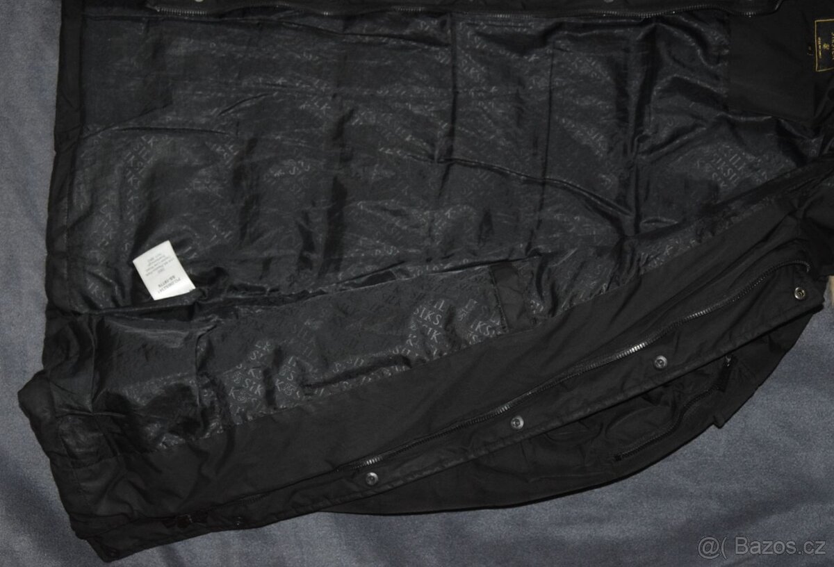 SIKSILK Expedition Parka - černá bunda vel.S, super stav - 6
