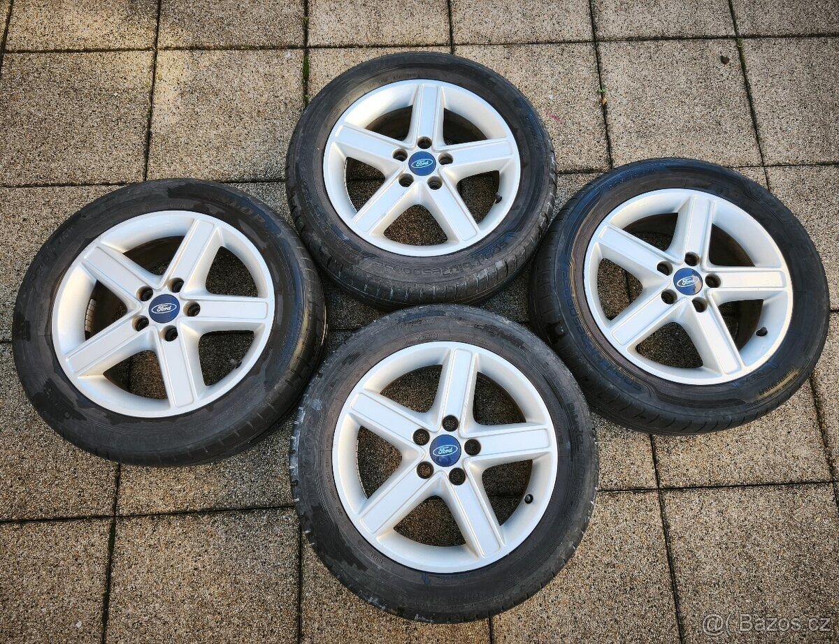 Sada originál kola Ford Focus - Dunlop - 205/55 R16 - 6