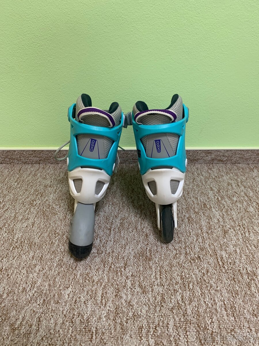 Dívčí inline brusle Oxelo vel 35-38 - 6