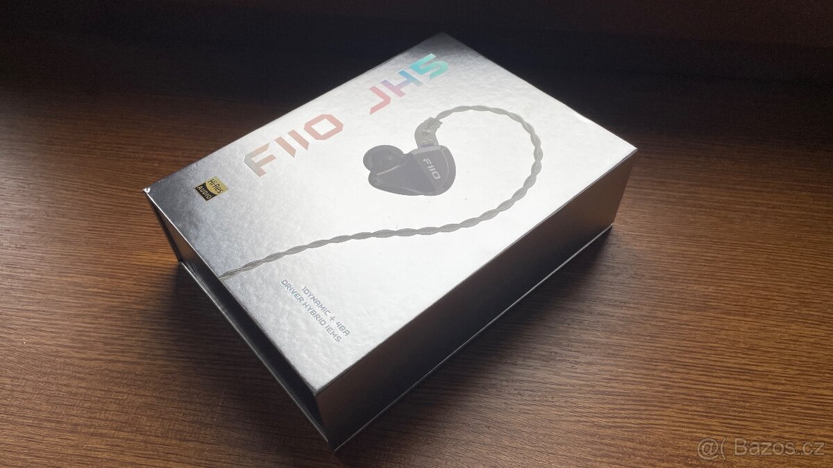 hi-res sluchátka FiiO JH5 černá - 6