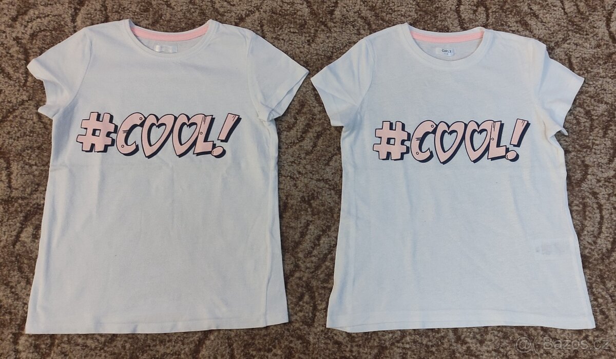 Dívčí trička vel. 116 - 146 - 6