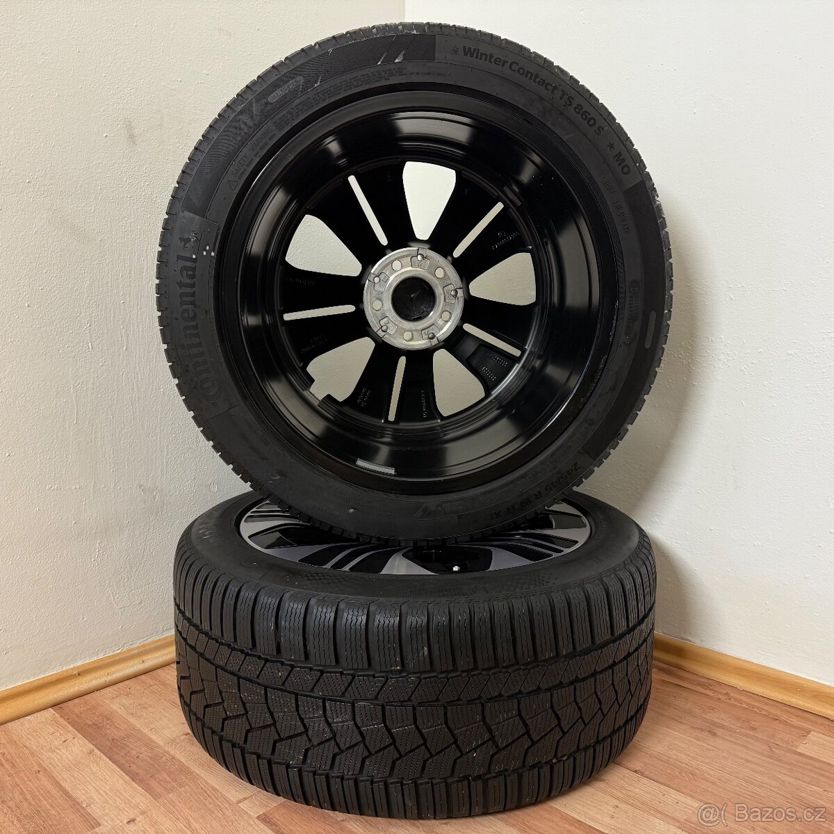 DVOUROZMĚRNÁ MERCEDES E W214 5x112 R19+ZIMNÍ PNEU 8/7mm+TPMS - 6