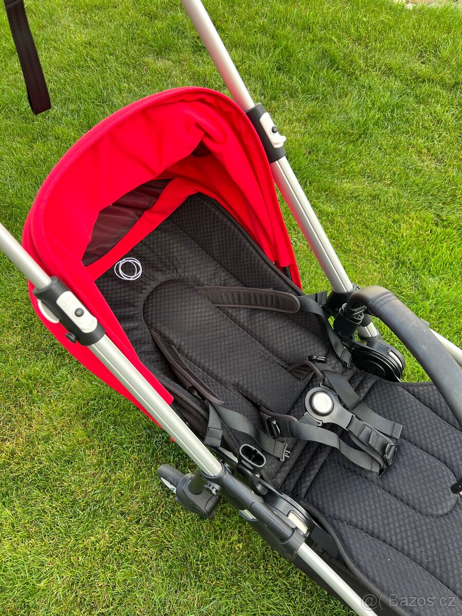 Kočárek Bugaboo Bee6 Black/Silver/Red - 6