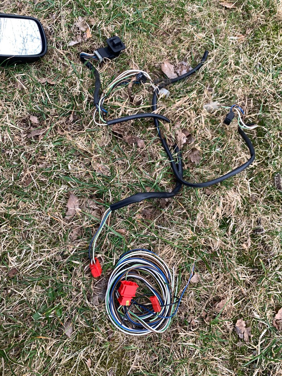 Golf mk2 zpětná el. zrcátka elektrická - 6