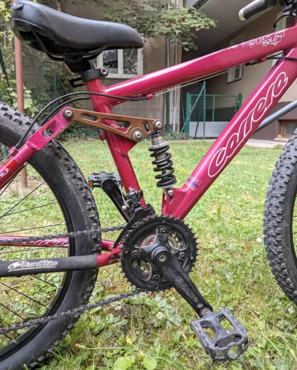 Dětské celoodpružené kolo Carrera 24 palců - 6