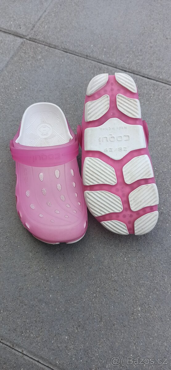 Dětské nazouváky, pantofle vel. 28/29 - 6