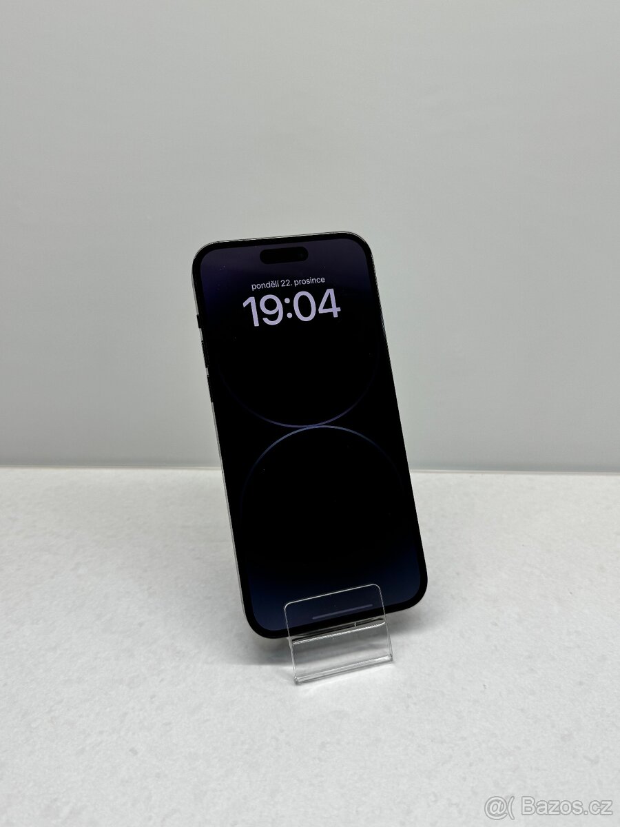 NOVÝ APPLE IPHONE 14 PRO MAX 256GB ČERNÝ-BATERIE 100% - 6