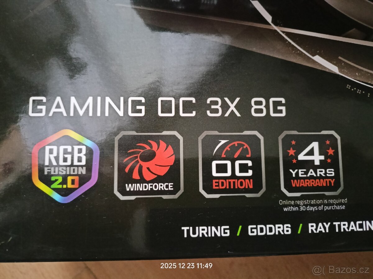 Gigabyte RTX 2070Super 8gb - 6