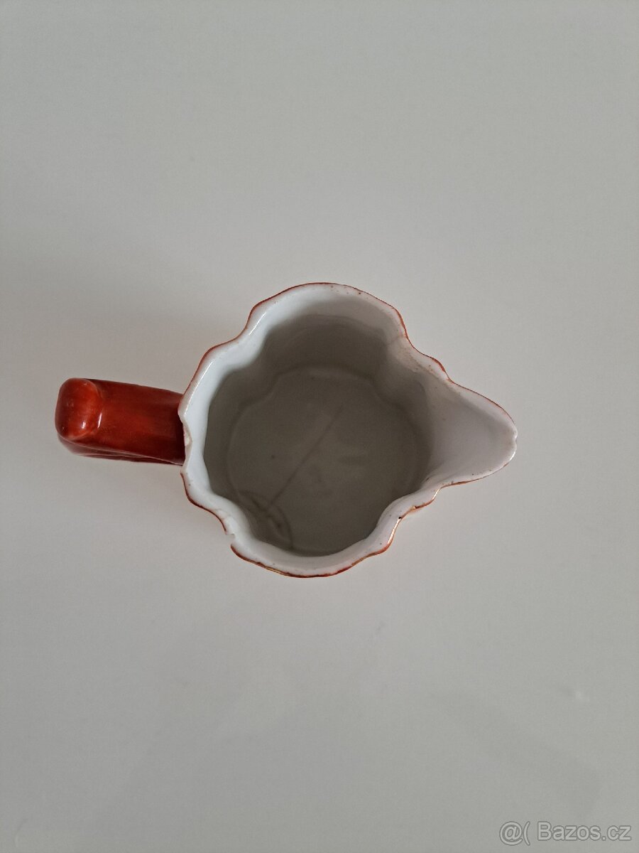 Starý keramický džbánek / mléčenka - 6