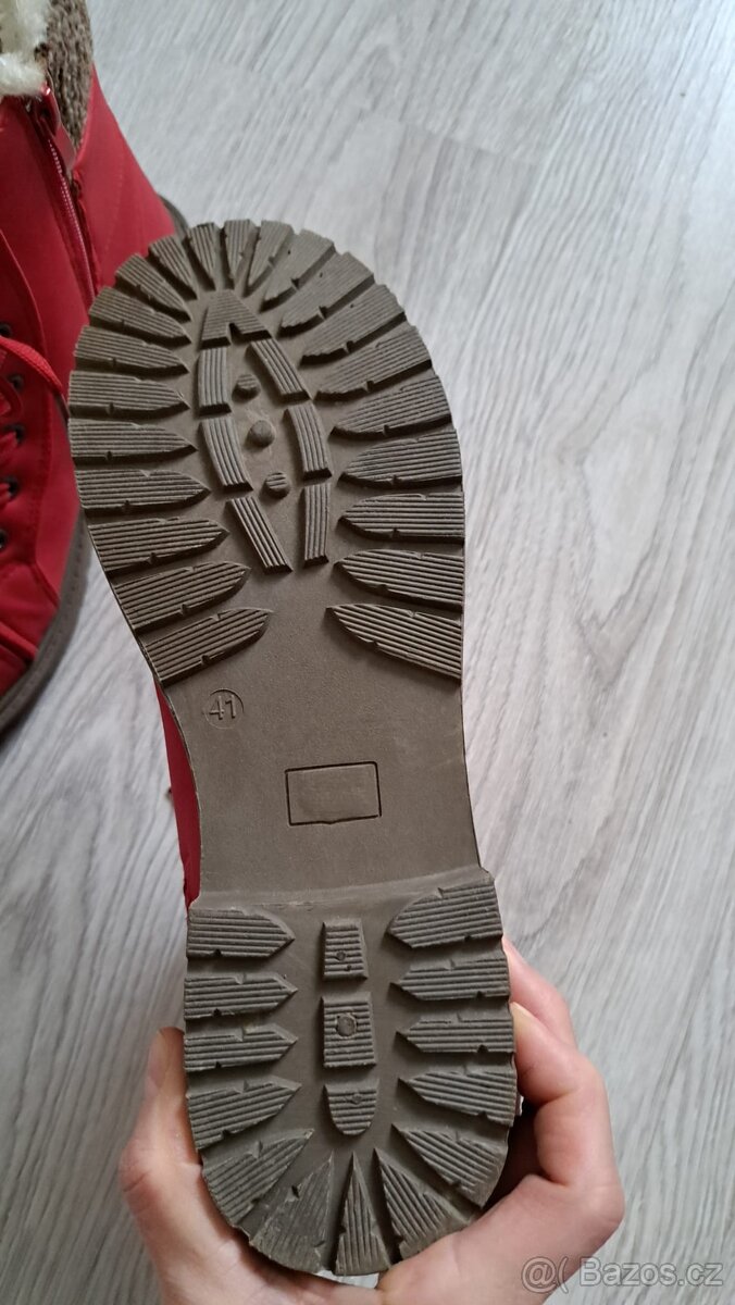 Zimní teplé boty 41 - 6