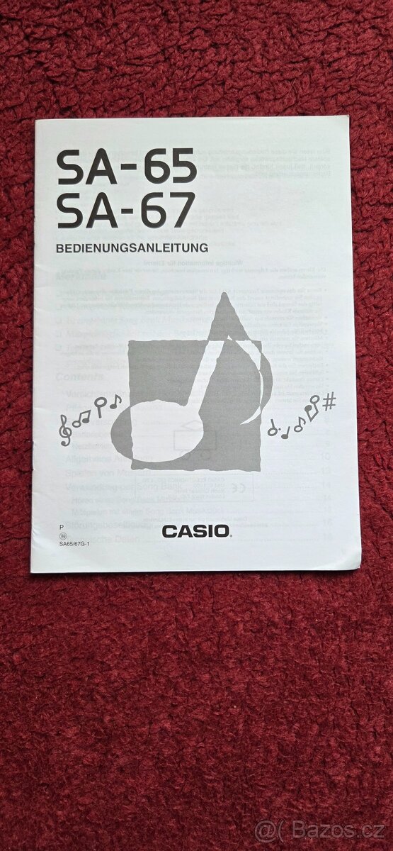 Dětské klávesy CASIO SA-67 - 6