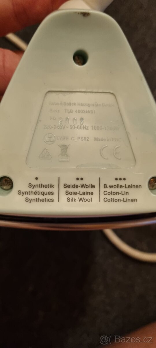 Žehlička BOSCH - 6