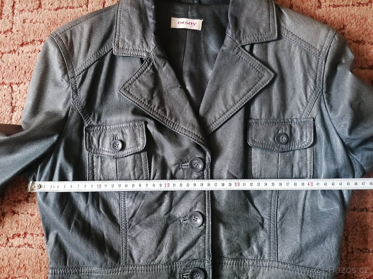 Dámský kožený kabát zn. Orsay - 6