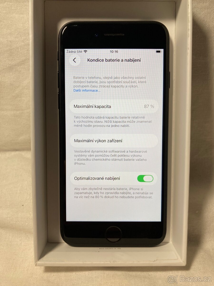 ✅iPhone SE 2020, 87% BATERIE✅ - 6