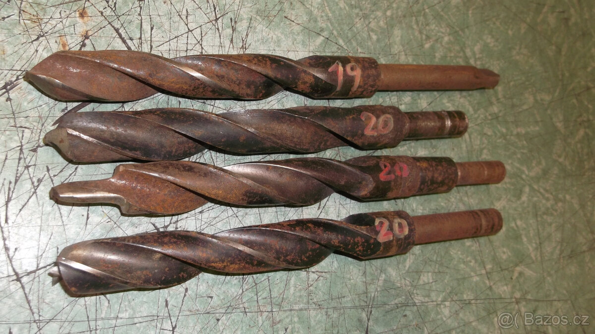 vrtáky / kov 20 ks - 6