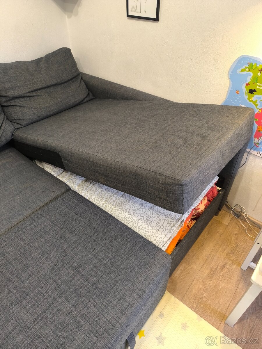 Rohová rozkládací sedačka IKEA - 6