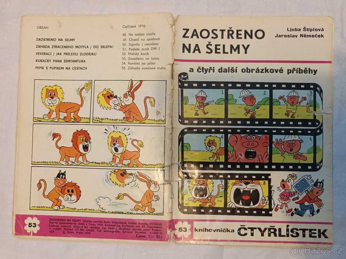 časopis čtyřlístek - 6