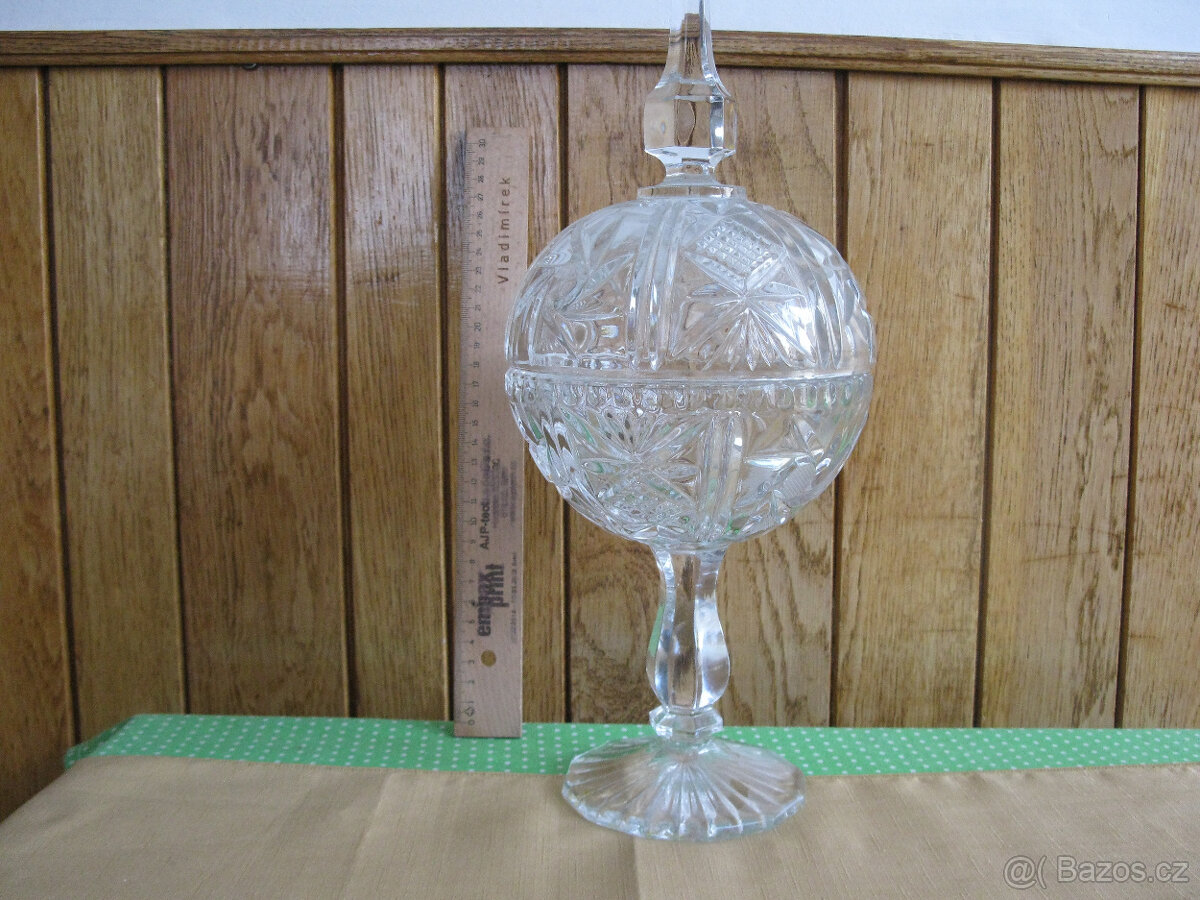 Originál broušené sklo,Bohemia skleničky - 6