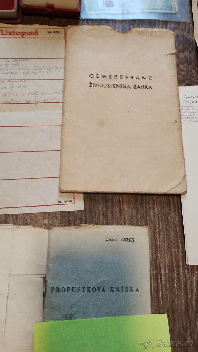 Plaketa, bankovky atd. - 6