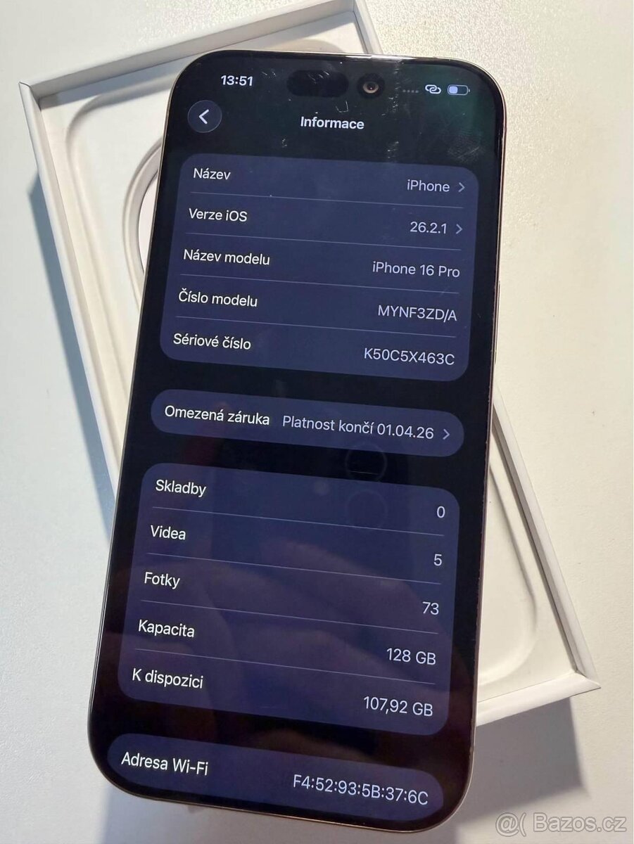 IPhone 16 Pro 128GB - 6