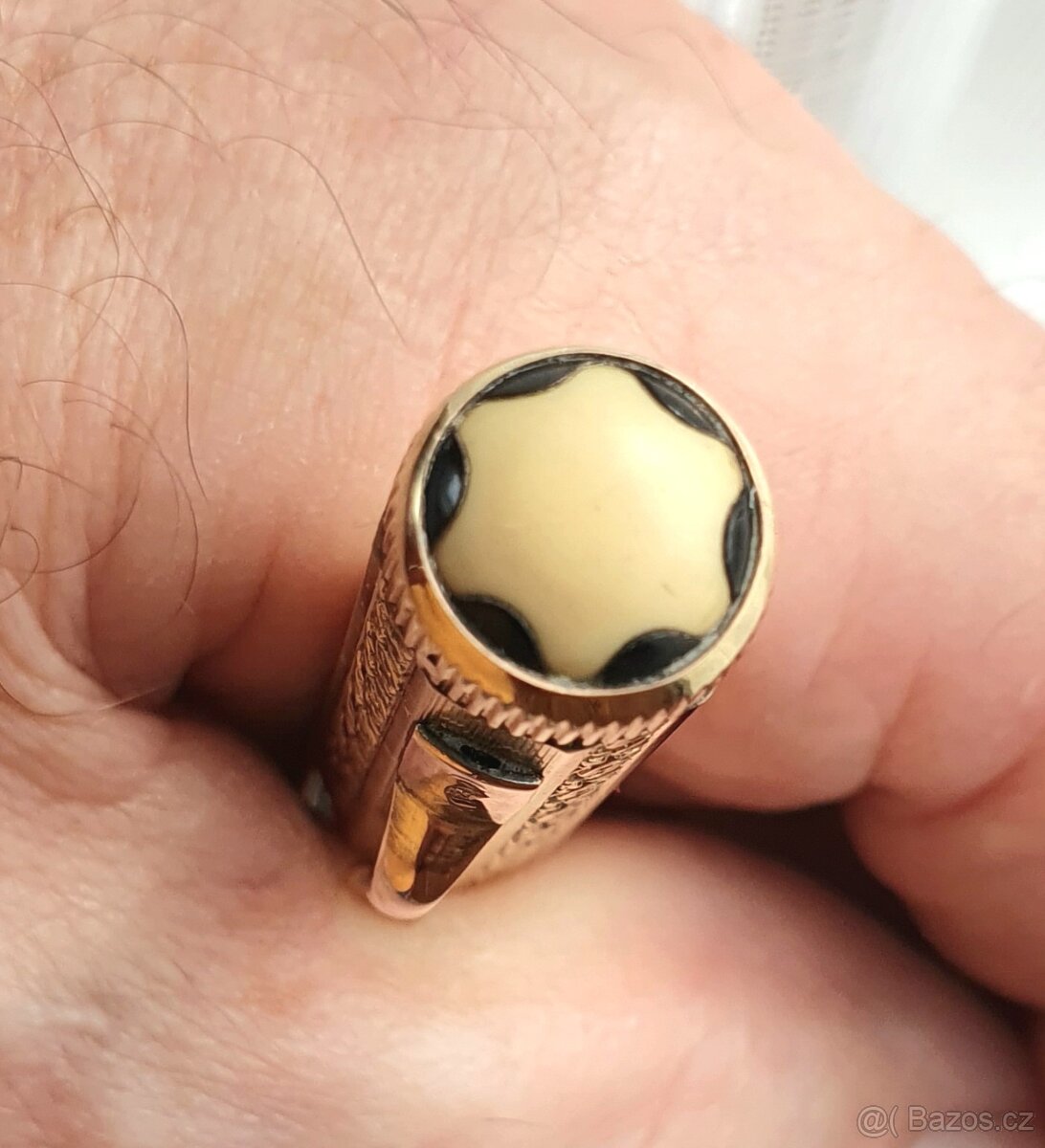 Luxusní starožitné plnicí pero MONTBLANC 14 kar - hrot - 6